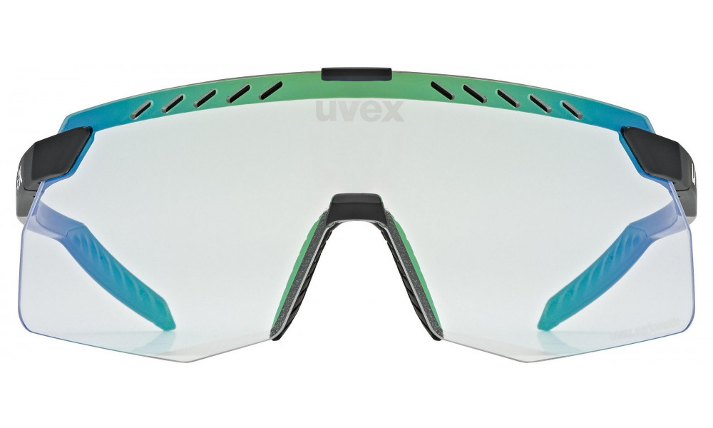 Akiniai Uvex pace stage S V black matt / mirror green - 3