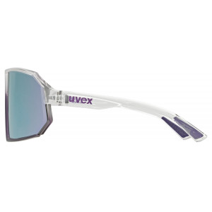 Akiniai Uvex sportstyle 237 clear-met purple / mirror lavender