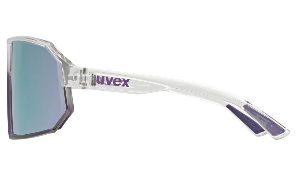 Akiniai Uvex sportstyle 237 clear-met purple / mirror lavender - 2