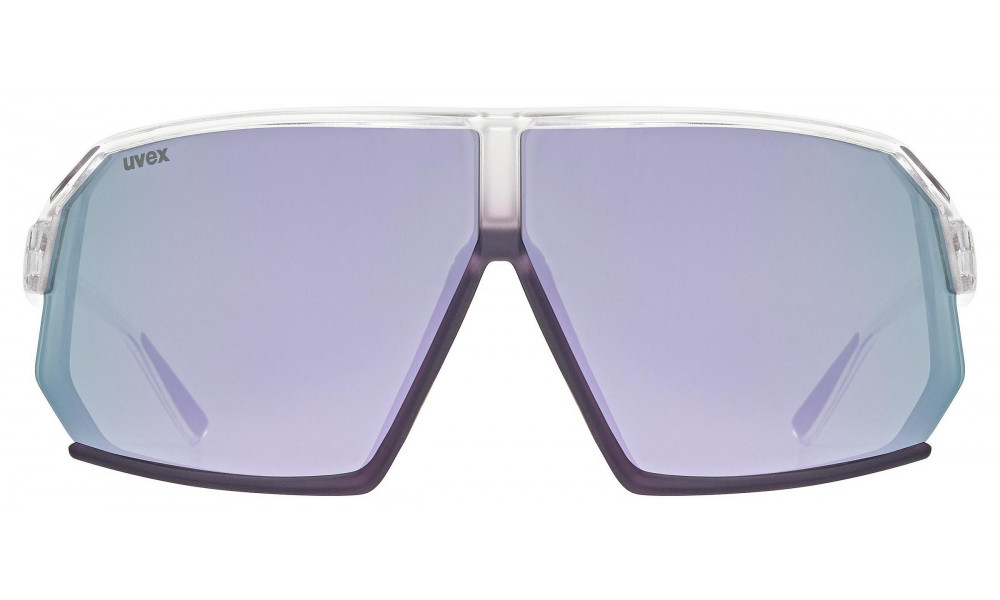 Akiniai Uvex sportstyle 237 clear-met purple / mirror lavender - 3