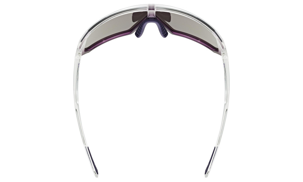 Akiniai Uvex sportstyle 237 clear-met purple / mirror lavender - 5