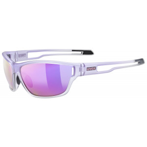 Akiniai Uvex sportstyle 806 purple fade / mirror purple