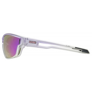 Akiniai Uvex sportstyle 806 purple fade / mirror purple