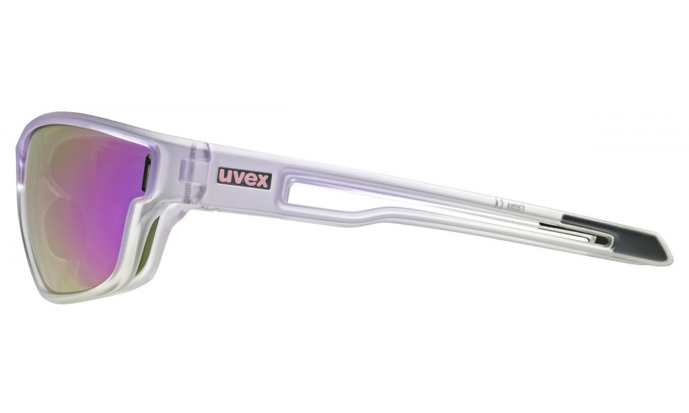 Akiniai Uvex sportstyle 806 purple fade / mirror purple - 2