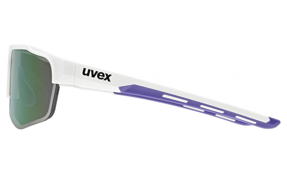 Akiniai Uvex axos set white matt / mirror purple - 2