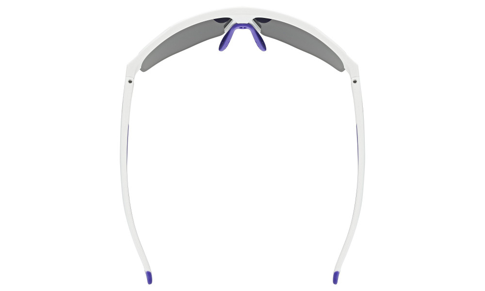 Akiniai Uvex axos set white matt / mirror purple - 6