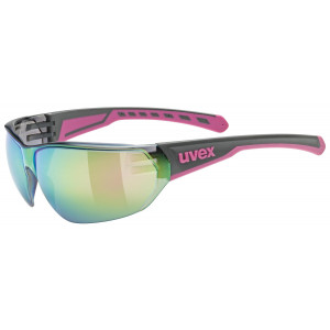 Akiniai Uvex equate grey-pink matt / mirror pink