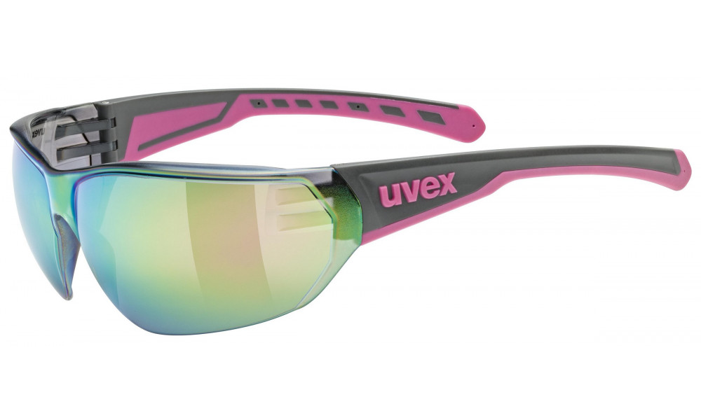 Akiniai Uvex equate grey-pink matt / mirror pink - 1