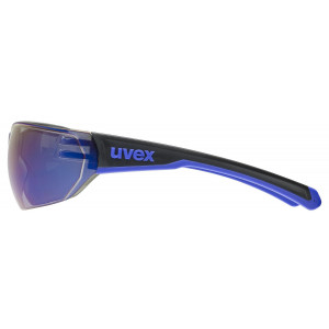 Akiniai Uvex equate black-blue matt / mirror blue