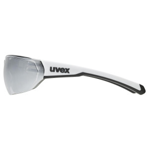 Akiniai Uvex equate white matt / mirror silver