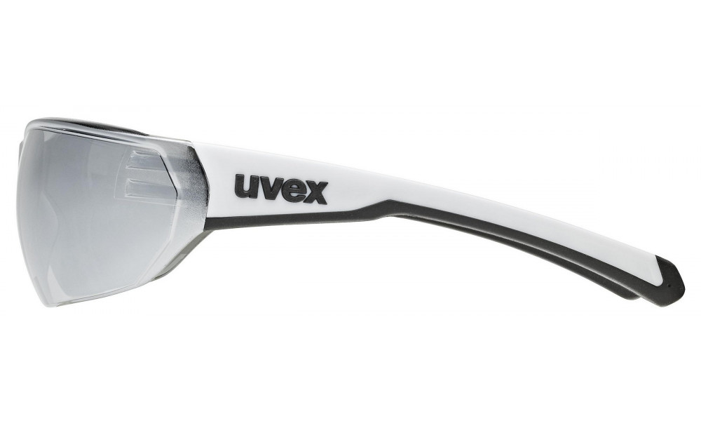 Akiniai Uvex equate white matt / mirror silver - 2