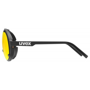 Akiniai Uvex esntl pina black matt / mirror red