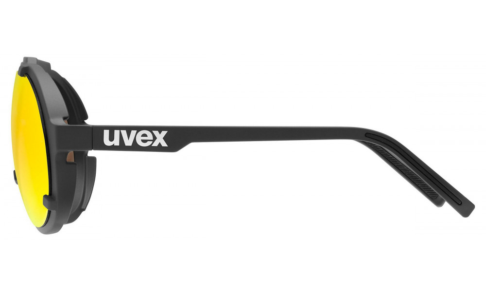 Akiniai Uvex esntl pina black matt / mirror red - 2