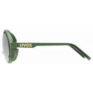 Akiniai Uvex esntl pina moss green matt / gold mirror