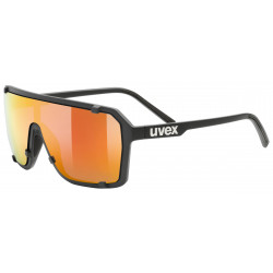 Akiniai Uvex esntl epic black matt / mirror red Akiniai Uvex esntl epic black matt / mirror red