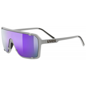 Akiniai Uvex esntl epic grey matt / mirror purple