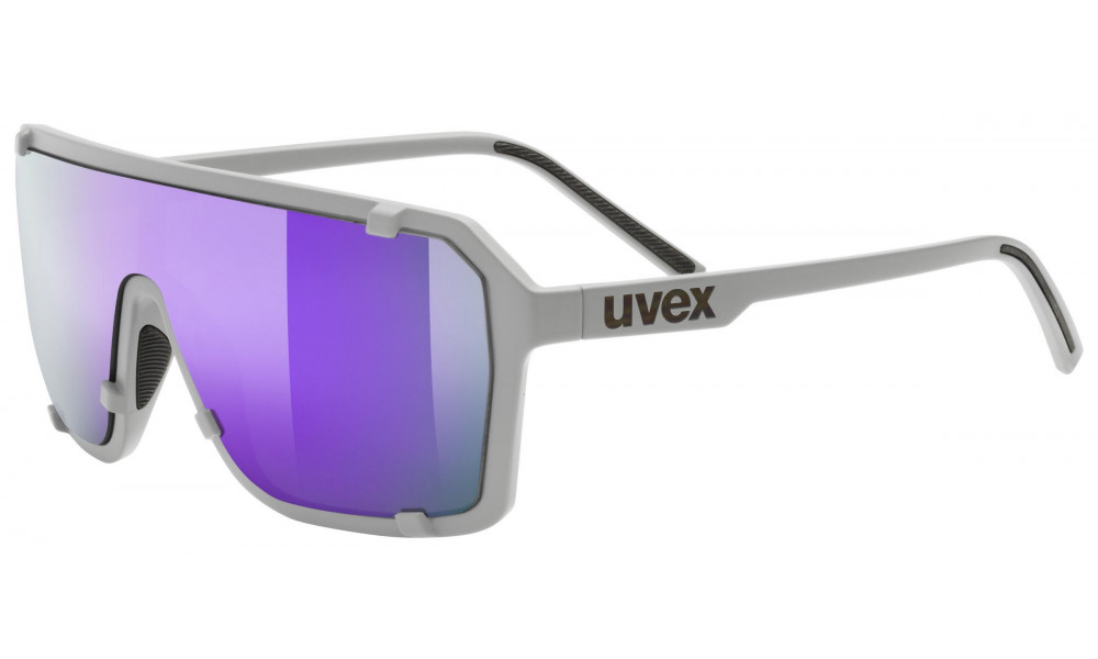 Akiniai Uvex esntl epic grey matt / mirror purple - 1