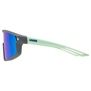 Akiniai Uvex skyrise jr. grey-green matt / mirror blue