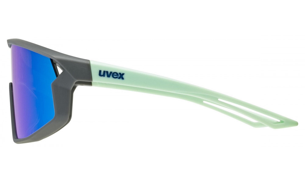 Akiniai Uvex skyrise jr. grey-green matt / mirror blue - 2