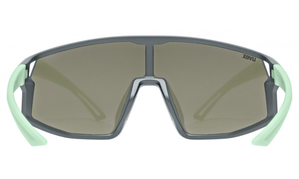 Akiniai Uvex skyrise jr. grey-green matt / mirror blue - 4