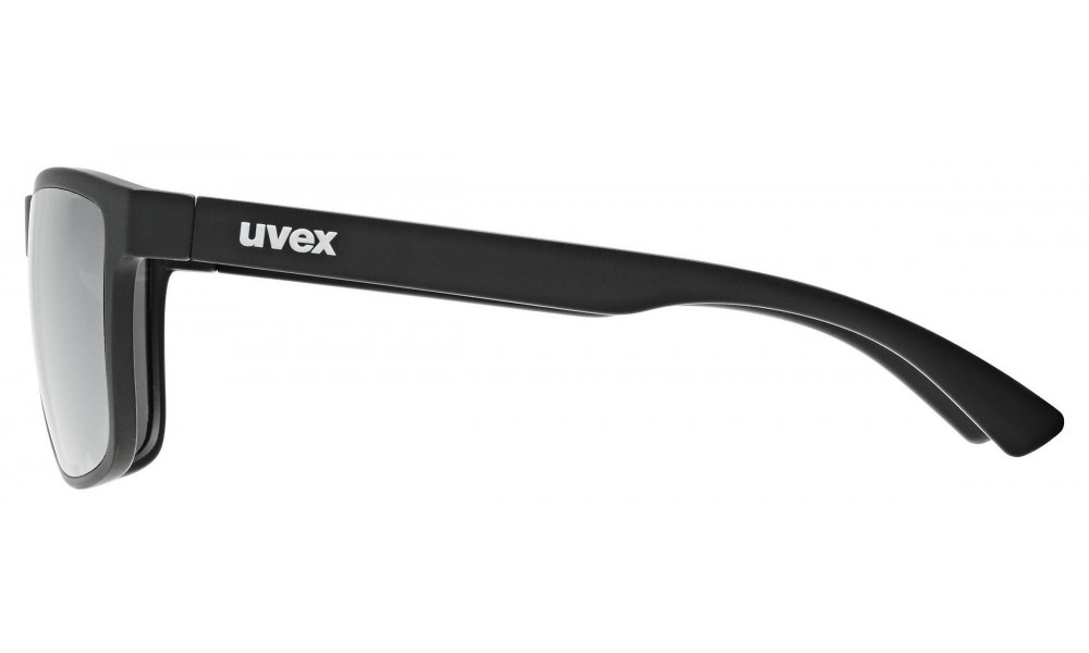 Akiniai Uvex rookie black matt / mirror silver - 2