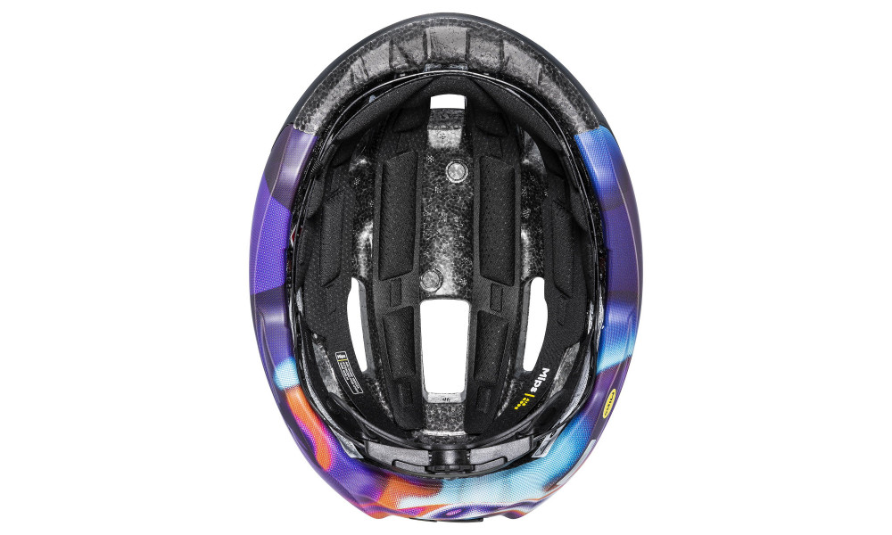 Šalmas Uvex rise pro MIPS black-galaxy matt - 4