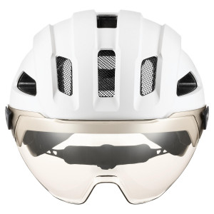 Šalmas Uvex stride visor white matt