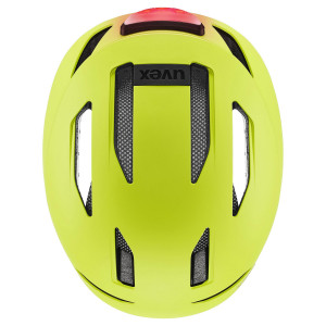 Šalmas Uvex urban planet LED lime matt