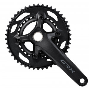 Priekinis žvaigždžių blokas Shimano GRX FC-RX610-2 12-speed 46x30T