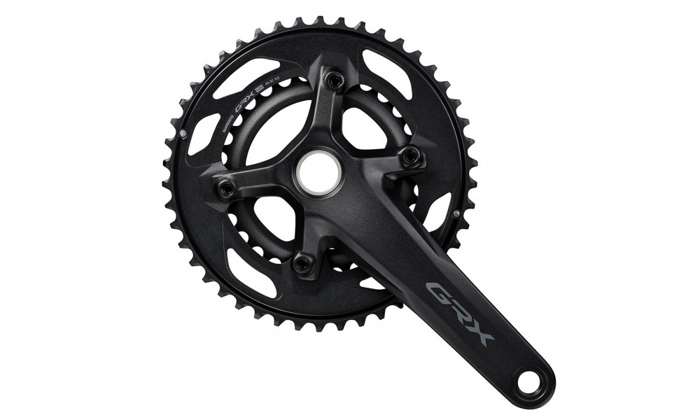 Priekinis žvaigždžių blokas Shimano GRX FC-RX610-2 12-speed 46x30T 