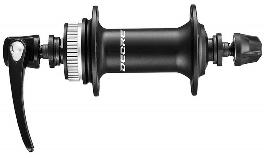 Priekinė įvorė Shimano DEORE HB-M5100 100mm QR Disc C-Lock 