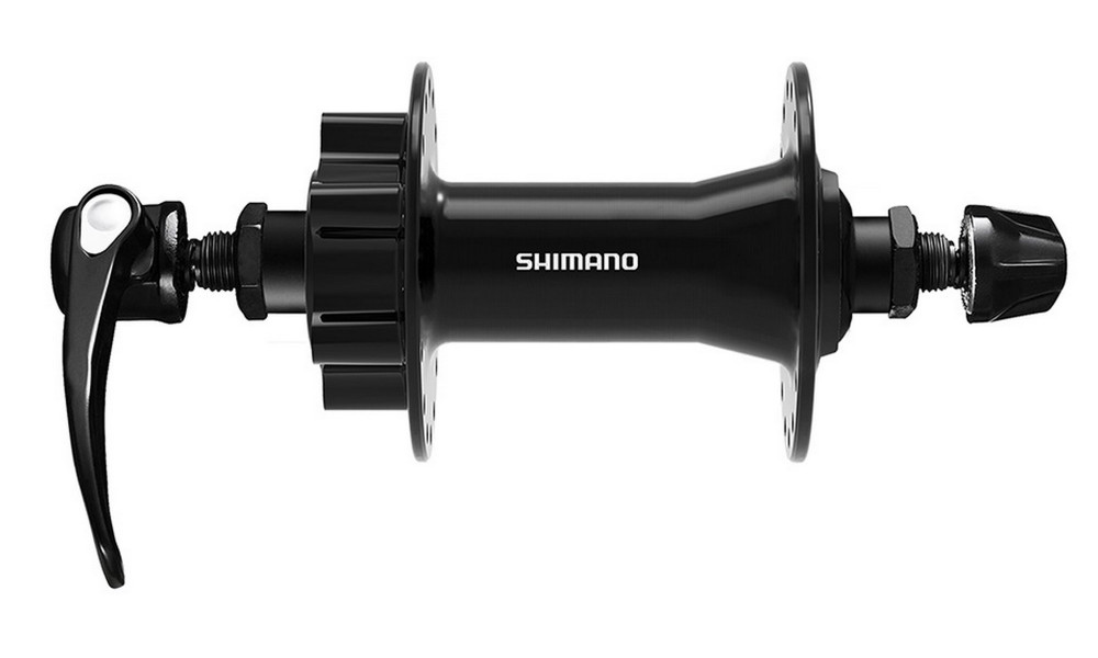 Priekinė įvorė Shimano CUES HB-QB400 100mm QR Disc 6-bolt 