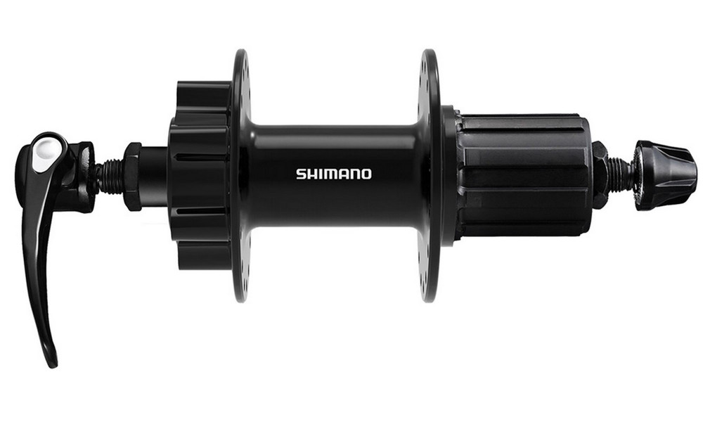 Galinė įvorė Shimano CUES HB-QB400-HM 135mm QR Disc 6-bolt 8/9/10-speed 