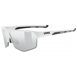 Akiniai Uvex axos set white matt / mirror silver Akiniai Uvex axos set white matt / mirror silver