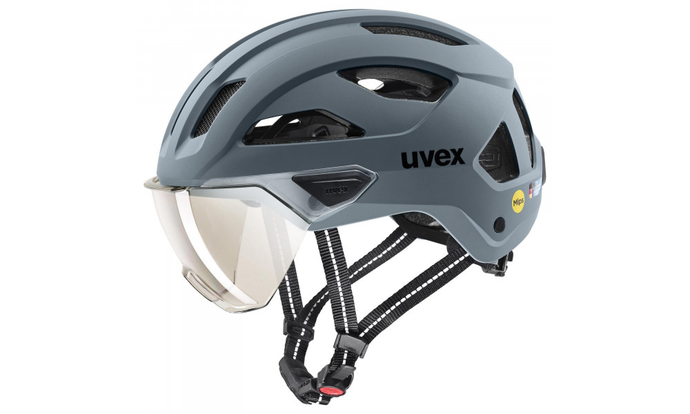 Šalmas Uvex stride visor MIPS black matt - 1