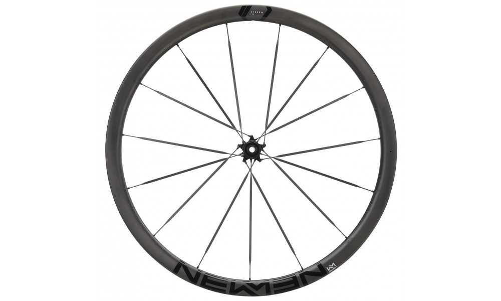 Priekinis ratas NEWMEN Streem Carbon C.35 VONOA 622 15H Road SP C-Lock 12x100 