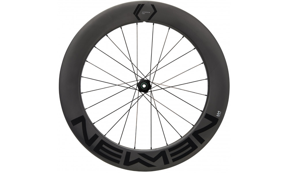 Galinis ratas NEWMEN Streem Carbon TT.80 622 24H Road SP C-Lock 12x142 HG 