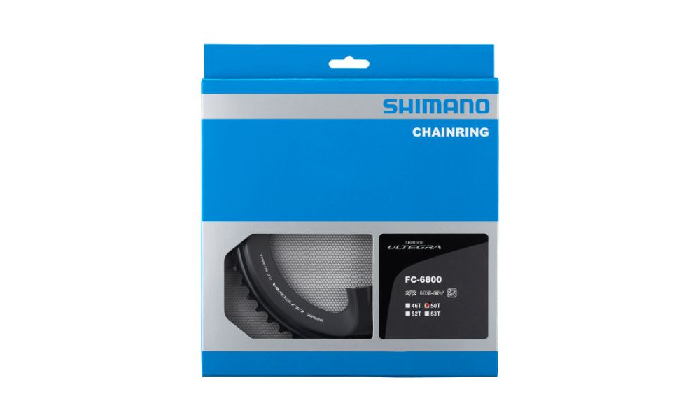 Priekinis dantratis Shimano FC-6800-50T - 2