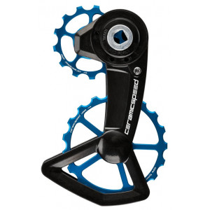 Galinio pavarų perjungėjo ratukų komplektas CeramicSpeed Oversized X for SRAM Red/Force/Rival AXS XPLR Alloy 607 stainless st