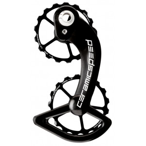 Galinio pavarų perjungėjo ratukų komplektas CeramicSpeed Oversized for Shimano 10+11s DA/Ultegra 9000/6800 + prior Coated All