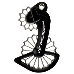 Galinio pavarų perjungėjo ratukų komplektas CeramicSpeed Oversized 3D Printed Hollow Titanium for Campagnolo 11s Mechanical/E