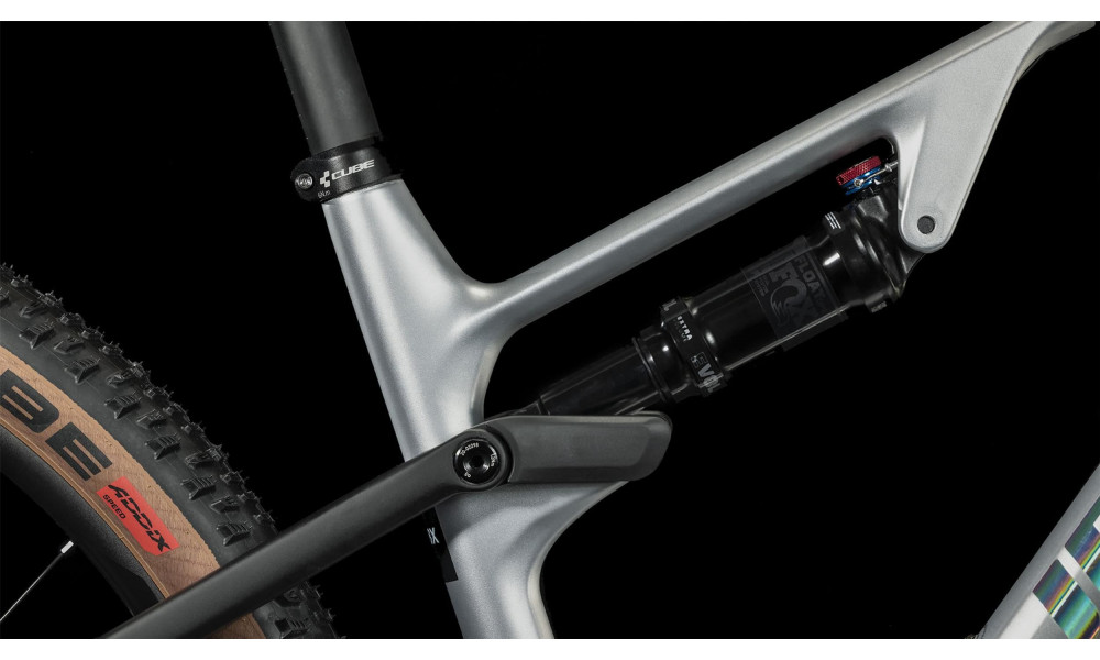 Dviratis Cube AMS ZERO99 C:68X Race 29 silver'n'black 2023 - 7