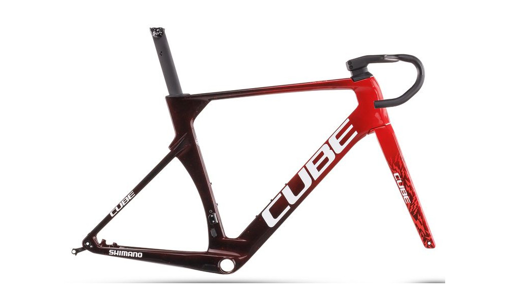Dviratis Cube Litening AERO C:68X Frameset team replica 2025 - 1