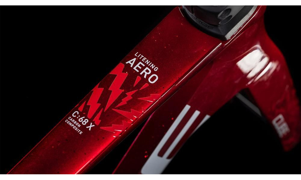 Dviratis Cube Litening AERO C:68X Frameset team replica 2025 - 4