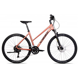 Dviratis Unibike Crossfire LDS 2025 coral