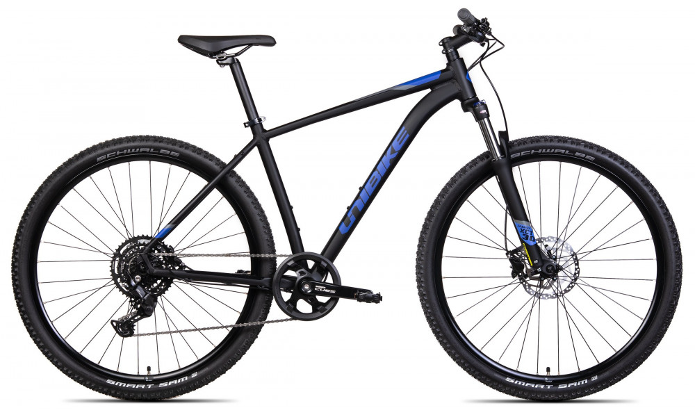 Dviratis Unibike Shadow 29 2025 black-blue 