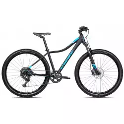 Dviratis Unibike Fusion LDS 29 2025 black-turquoise