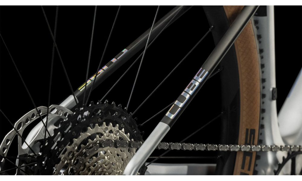 Dviratis Cube Elite C:62 Pro 29 silver'n'carbon 2024 - 2