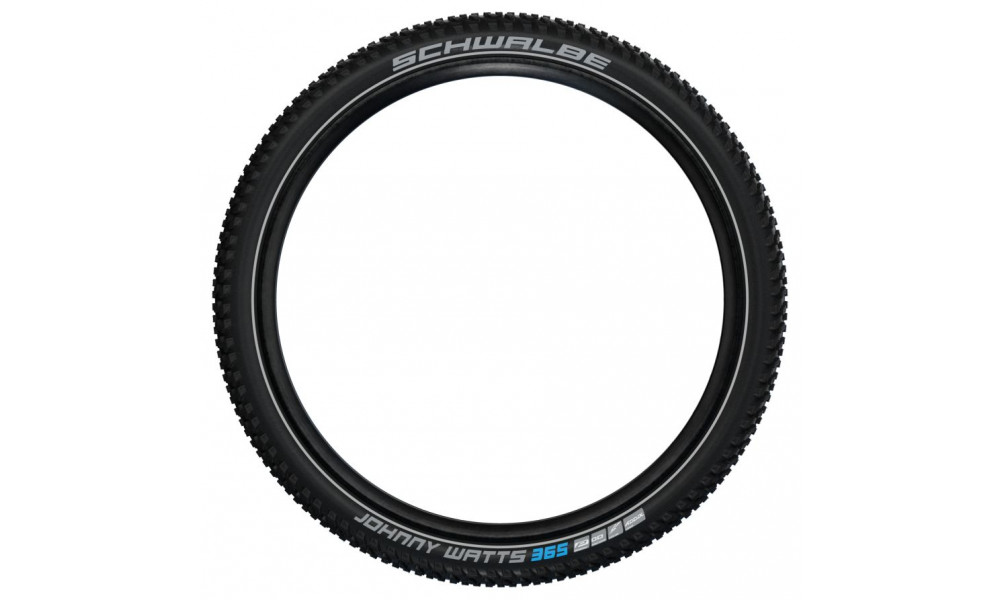 Padanga 27.5" Schwalbe Johnny Watts 365 HS 618, Perf Wired 60-584 / 27.5x2.35 DD Addix 4Season Black-Reflex - 3
