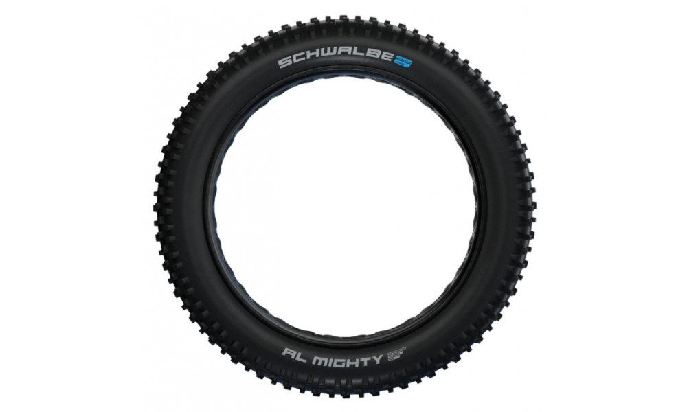 Padanga 26" Schwalbe Al Mighty HS 613 Evo Fold TLE 120-559 / 26x4.80 Super Ground Addix SpeedGrip - 2